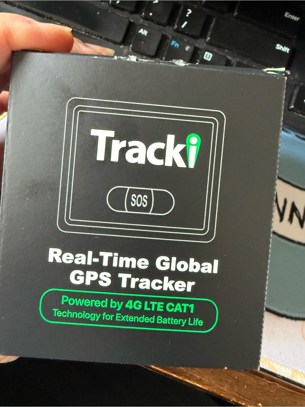 Tracki 4G LTE GPS Tracker for Vehicles with Magnetic Mount - Subscription Requir